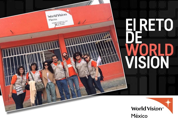 Martha en el reto World Vision